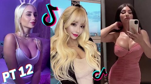 Hot girls, TikTok challenge 🔥 Beautiful & Sexy girls compete who is better 🍒