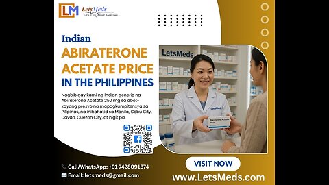 Buy Abiraterone Acetate Tablets Online in the Philippines