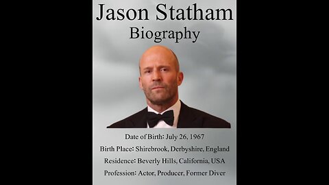Jason Statham Life Story: From Diver to Hollywood action star