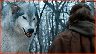 Game of Thrones S7E2 - Arya meet Nymeria