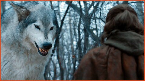 Game of Thrones S7E2 - Arya meet Nymeria