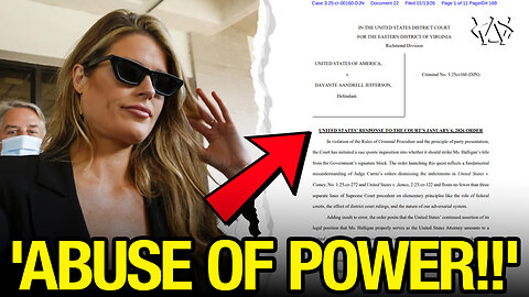 Lindsey Halligan UNLEASHES on Federal Judge!!