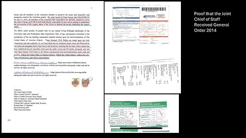 GENERAL ORDER 2014 EVERYONE MUST KNOW TO UNDERSTAND THE CRIMES AGAINST YOU AND YOUR FAMILY TOO