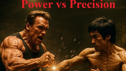 💥 Arnold Schwarzenegger 🆚 Bruce Lee ⚔️ | Power vs Precision 💥 Ultimate Fight Scene!