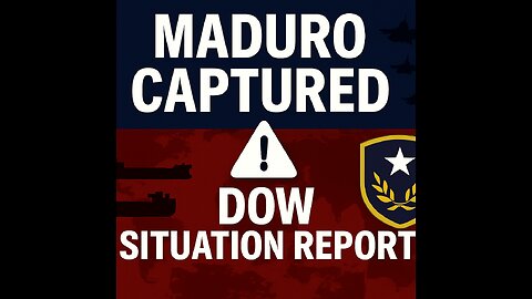 DOW Situation Report: Maduro Captured, Oil Blockade Enforced, Arsenal Tour Begins