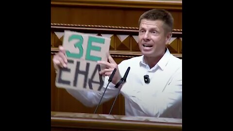 Diputado ucraniano a Zelenski: “Este es el final de tu película”