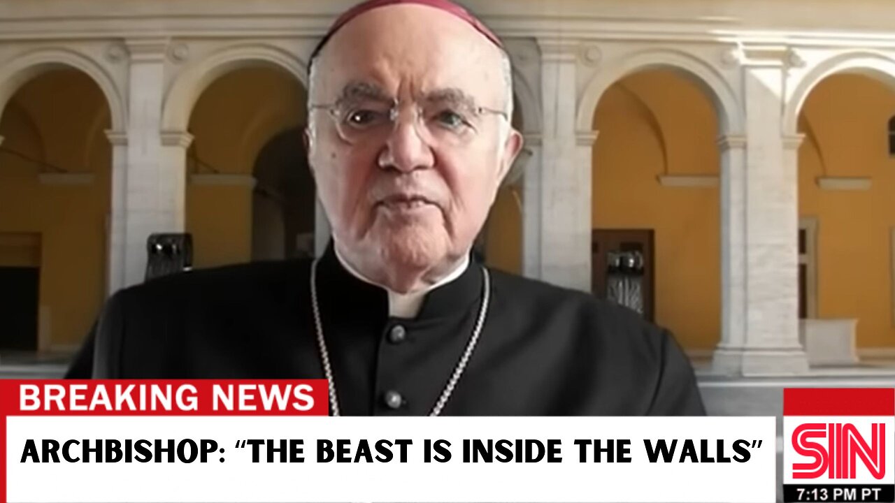 Archbishop Vigano Issues Strong 2025 Warning on Globalist Plans