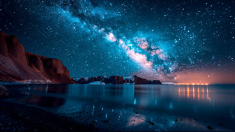 The Timelapse of sky in Norway
