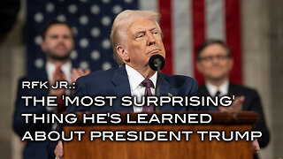 RFK Jr.: The 'Most Surprising' Thing He's Learned About President Trump