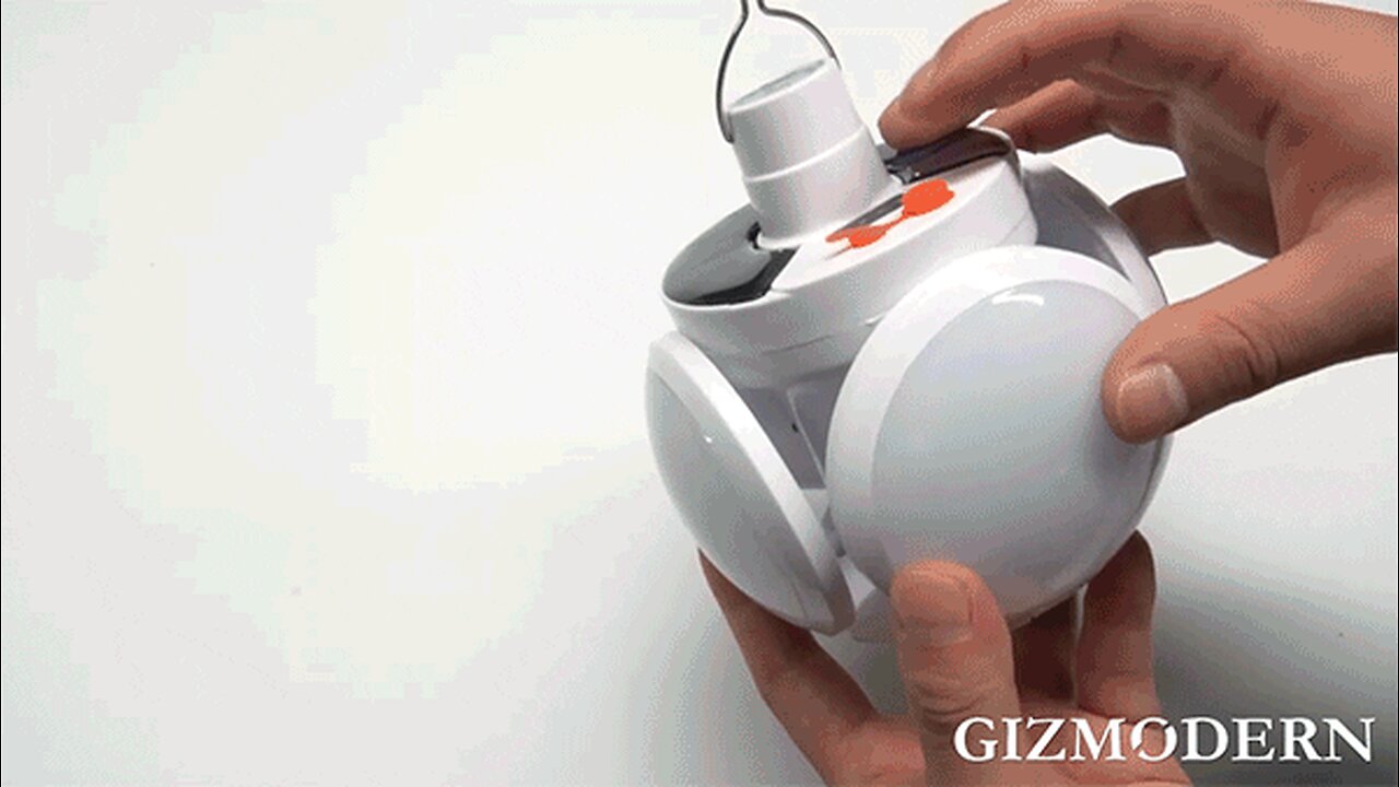 Foldable Multi-Functional Solar LED Bulb, with 5 Light Modes, 2400mAh Battery & Wide Range Lighting