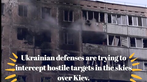 Russia rains drones on the Ukrainian capital