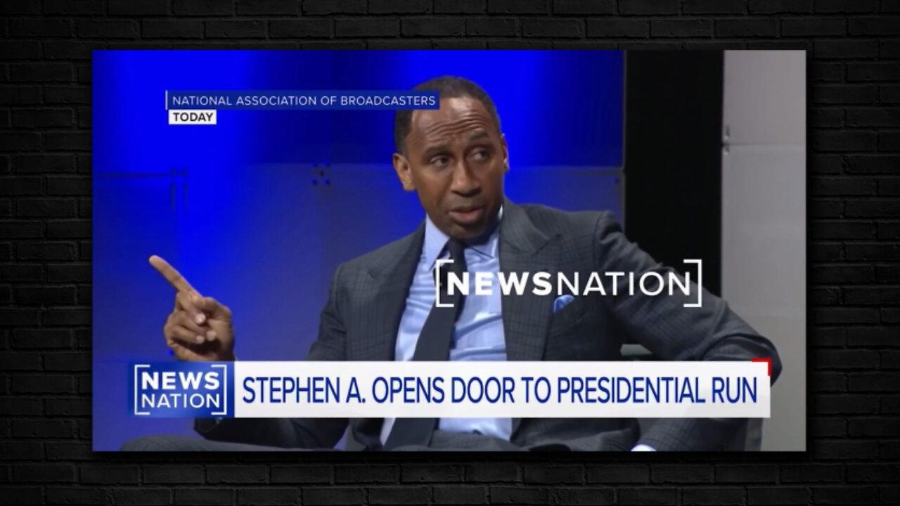'Plant' ESPN's Stephen A. Smith Seriously Considering Running for President | Drew Berquist