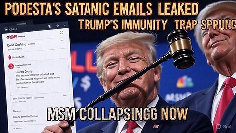 TRUMP'S IMMUNITY ENDGAME: SCOTUS Ruling Protects Obama? Epstein Fail & Satanic Podesta Emails EXPOSED! (Spirit Cooking Proof)