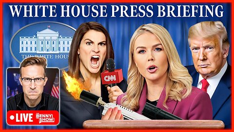 🚨 White House Press Briefing LIVE Right Now with Karoline Leavitt After Charlotte Murder BOMBSHELL