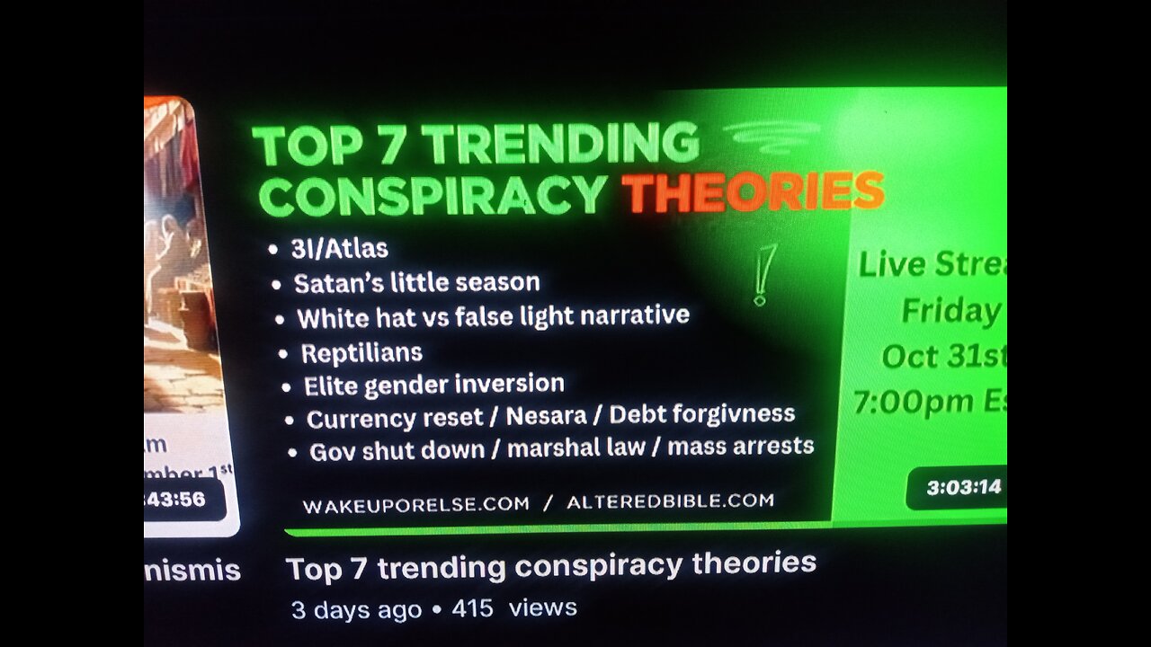 Elite Gender Inversion Top 7 conspiracy theories