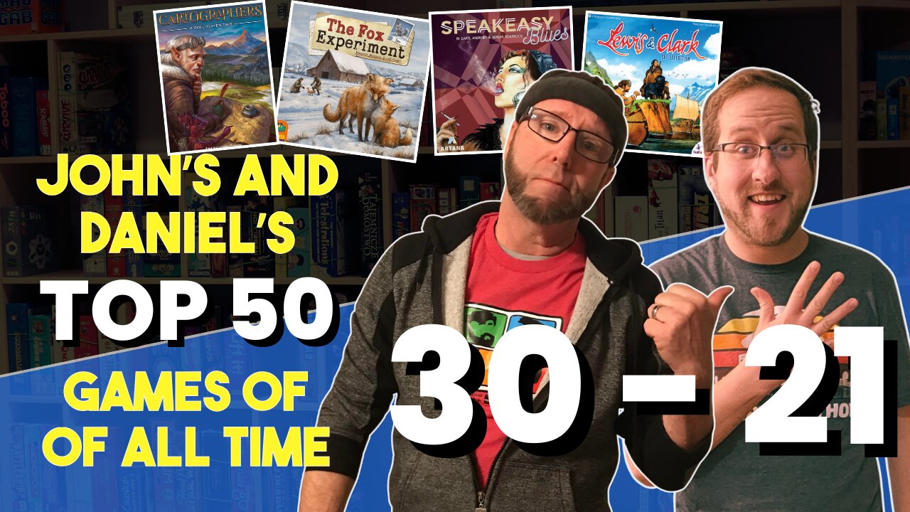 Top 50 Board Games of All Time - 30 - 21