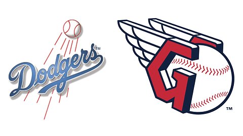 Los Angeles Dodgers @ Cleveland Guardians. Game 2. 3 Game Series. MLB the Show 25. EA Sports.