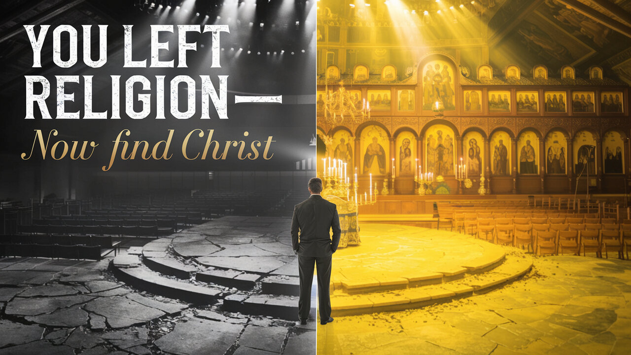 You Left Religion, Not Christ