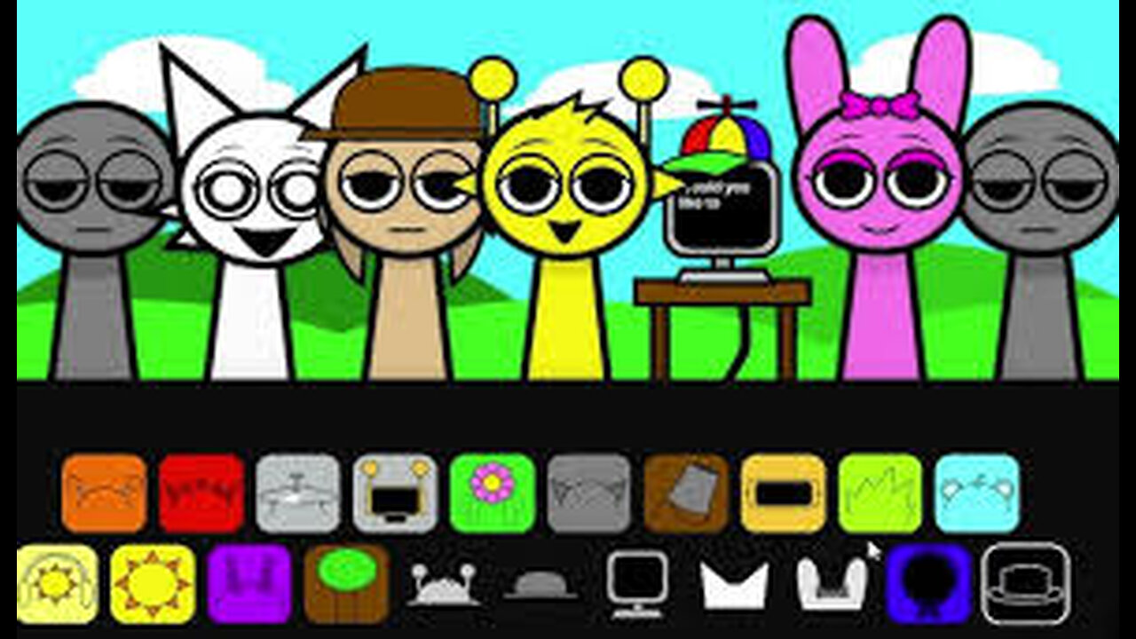 INCREDIBOX SPRUNKI ALL PHASES - NEW CHARACTERS - LIVE - 20 #sprunki
