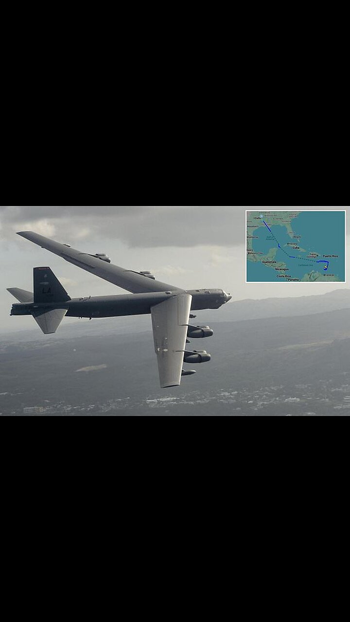 Venezuela vows harsh response after US B52H strategic bomber enters airspace