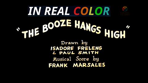 🐄 The Booze Hangs High (1930) — In Real Color