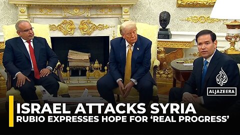 US’s Rubio expresses hope for ‘real progress’ to end Syria fighting soon