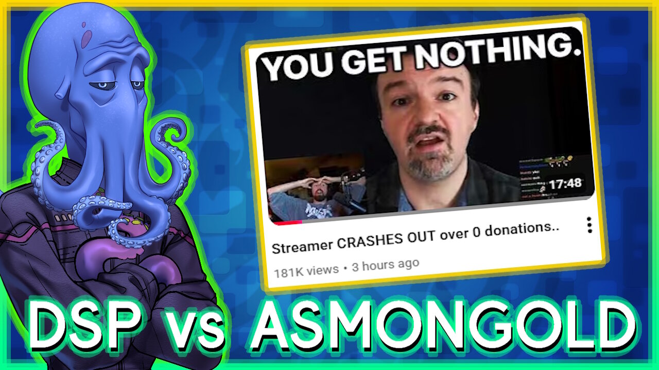 DSP CRIES ABOUT ASMONGOLD!!1