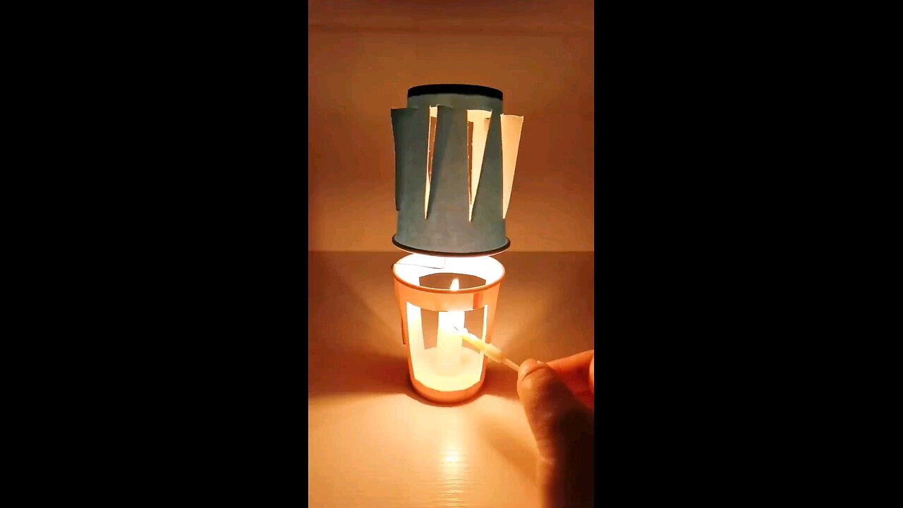 Glass Lamp || Arts craft & Diy
