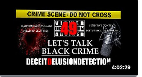 (EP49) LET'S TALK BLACK CRIME WITH TRIPLE D