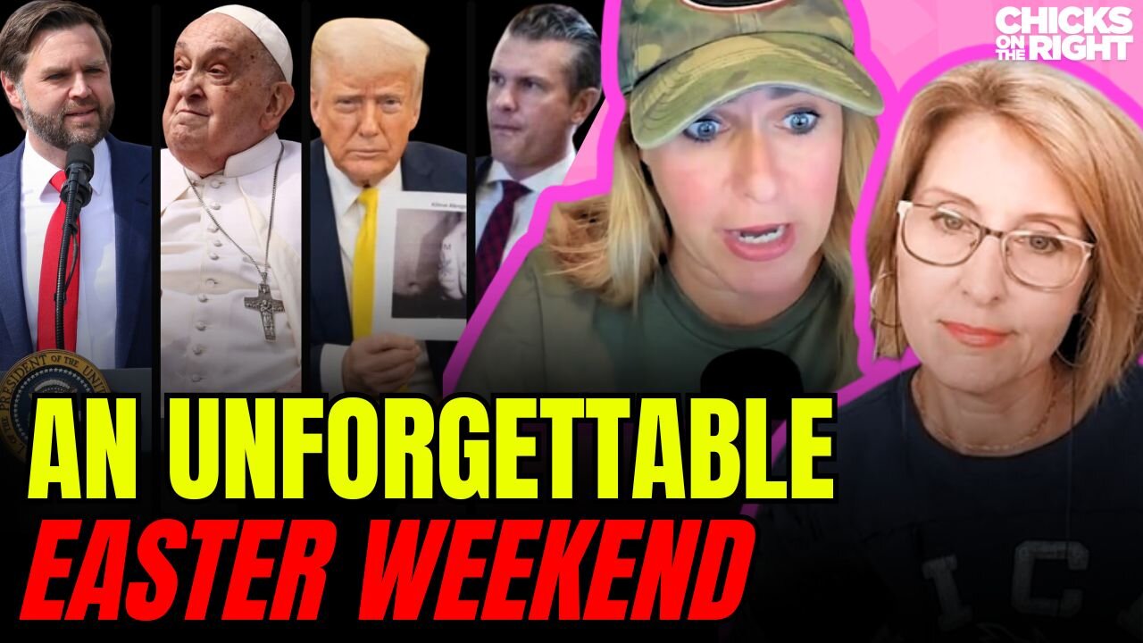 Pope Francis Passes, Media Attacks Hegseth, Nancy Mace Gets In A Fight, & Biden's Easter Photo