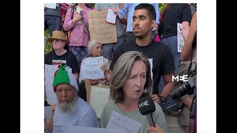 "I have watched for two years the slaughter, the murder and the starvation of children in Gaza"