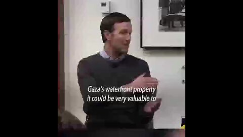 ✡️🇵🇸 THROWBACK: Kushner openly talks about ‘building property in Gaza’