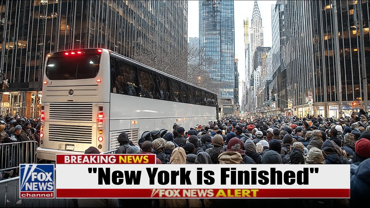 NYC Busses 'MOBBED' by Millionaires... as "Communist" Mayor VOWS to END AMERICA