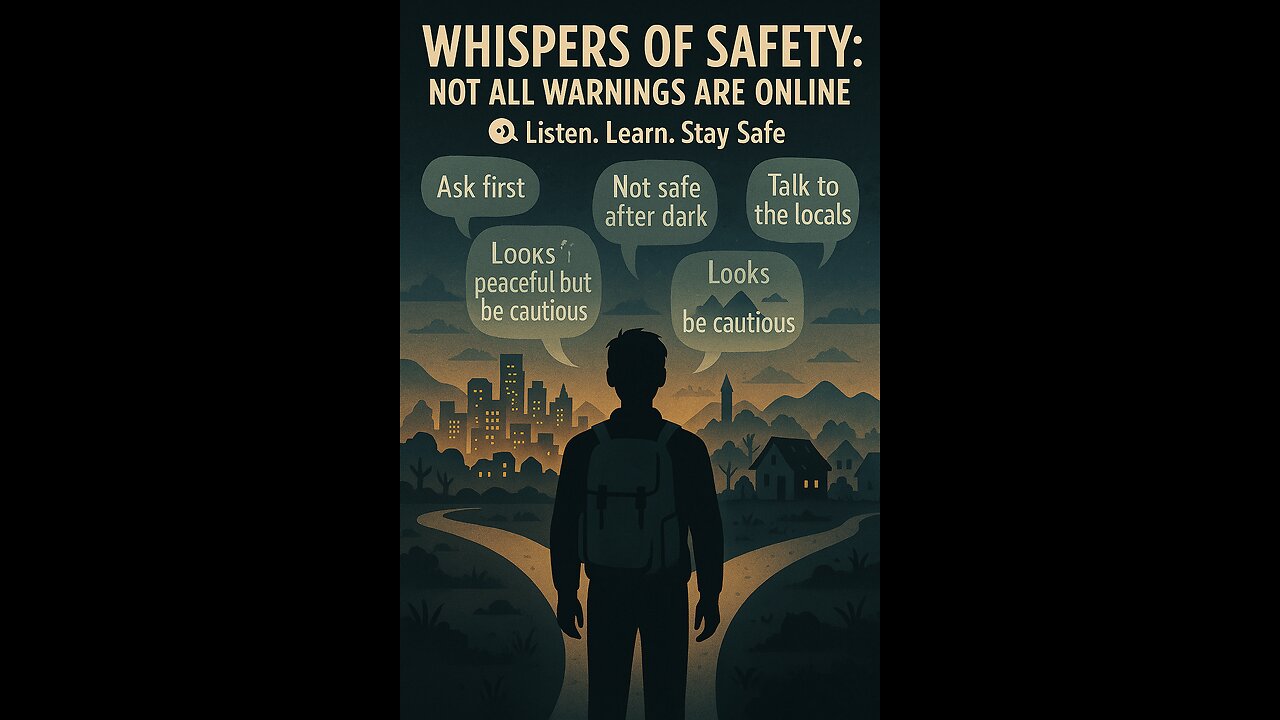🔸"Whispers of Safety: The Hidden Warnings That Protect Us"