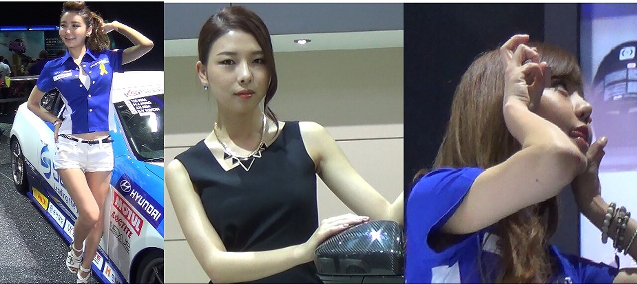 2014년 6월 11일 부산모터쇼 레이싱 모델 모음 (7) Korea busan motorshow racing model