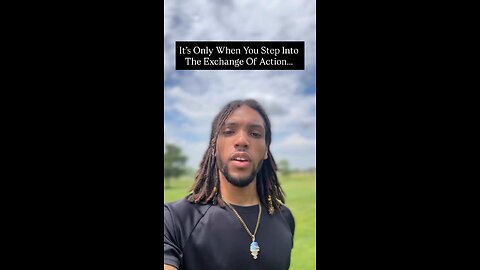 It’s Only When You Step Into The Exchange Of Action… | Inspiration Is Key #positivevibes #growth