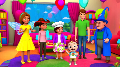 Dress Up Day Rhyme | Colorful Costumes & Smiles