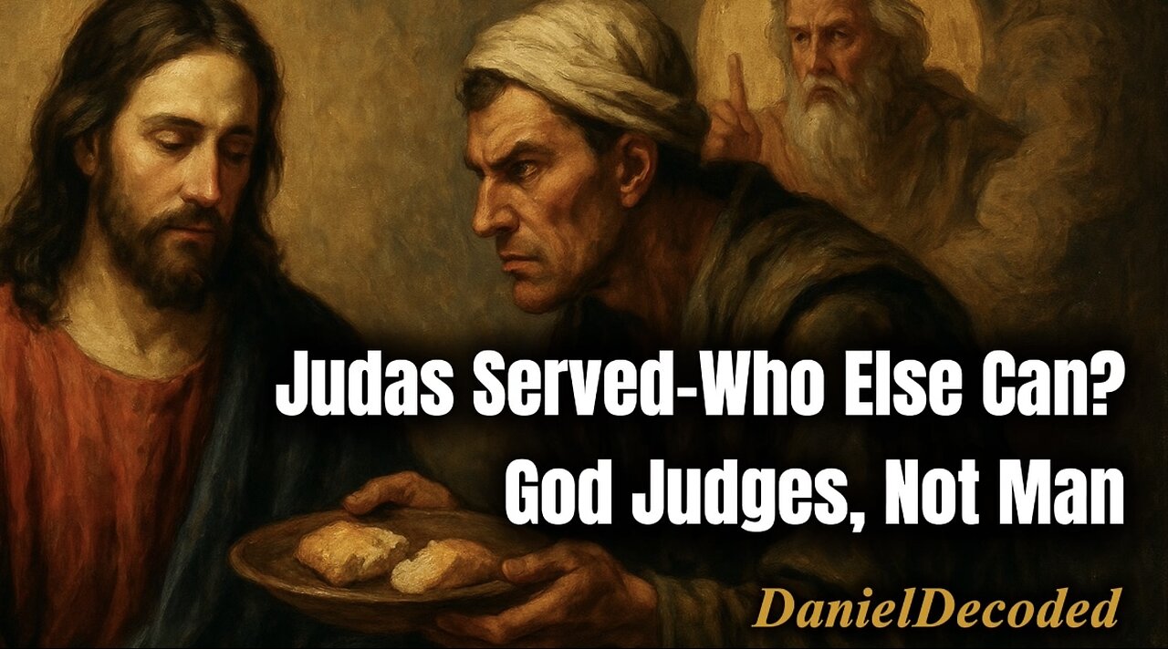 Judas Served, Who Else Can? God Judges, Not Man