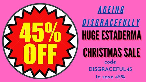 HUGE 45% SALE At ESTADERMA 🎁🎁