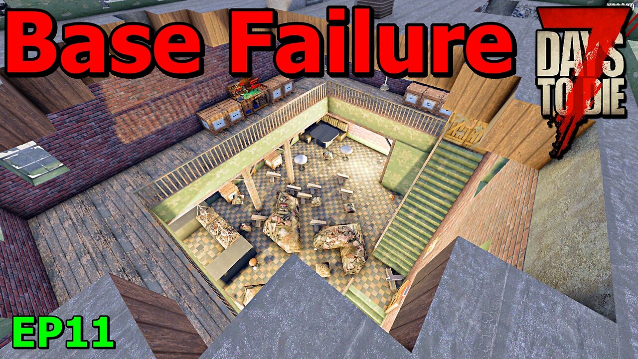 Base Failure in 7 Days to Die The Wolverine EP11
