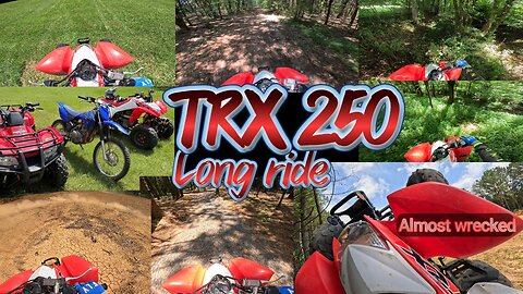 Long ride on my TRX 250