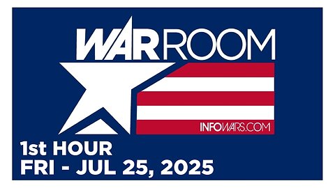 WAR ROOM [1 of 3] Friday 7/25/25 • TRUMP ADDRESSING PRESS ON EPSTEIN, THE ECONOMY, TRADE AND MORE