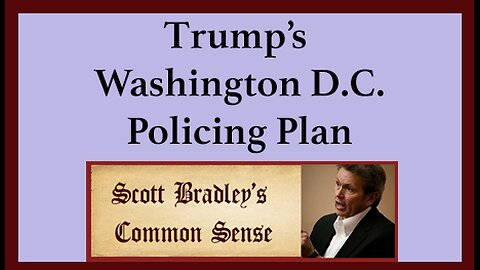 Trump's Washington Policing Plan
