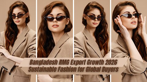 Bangladesh RMG Export Growth 2026 Sustainable Fashion for Global Buyers
