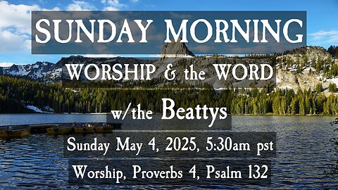 🌞 SUNDAY MORNING ✝️