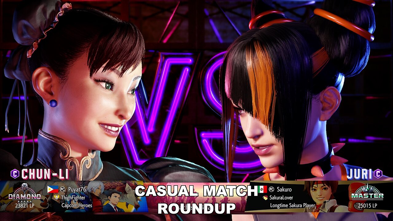 Kuya Kalbo SF6 Casual Match Roundup. Chun Li 4 star Diamond Rank [Hori Fight Stick]