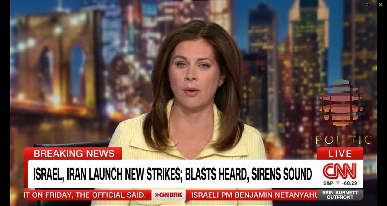 Israel vs Iran -Erina Burnett OutFront iPolitic by Barbara Media