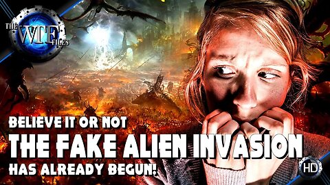 "Unmasking the Truth: The Alleged Fake Alien Invasion Already Underway"
