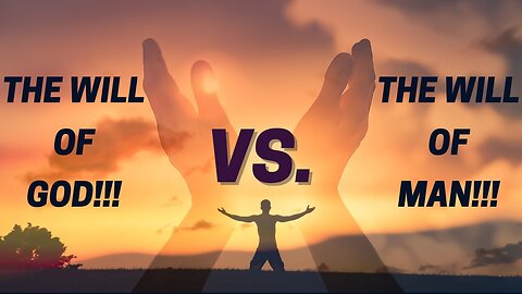 The Difference Between Mans will Vs Gods will street preaching.