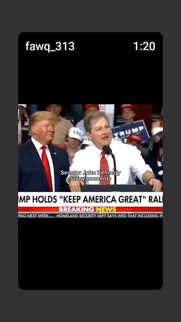 Senator Kennedy rips it